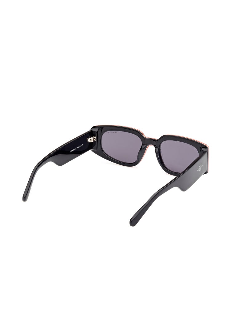 GANT نظارات شمسية للرجال بإطار كامل مستطيل أسود من غانت - Image 5